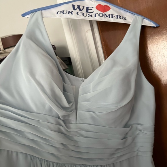 Azazie Bridesmaids Dress (Mist) - Picture 2 of 4